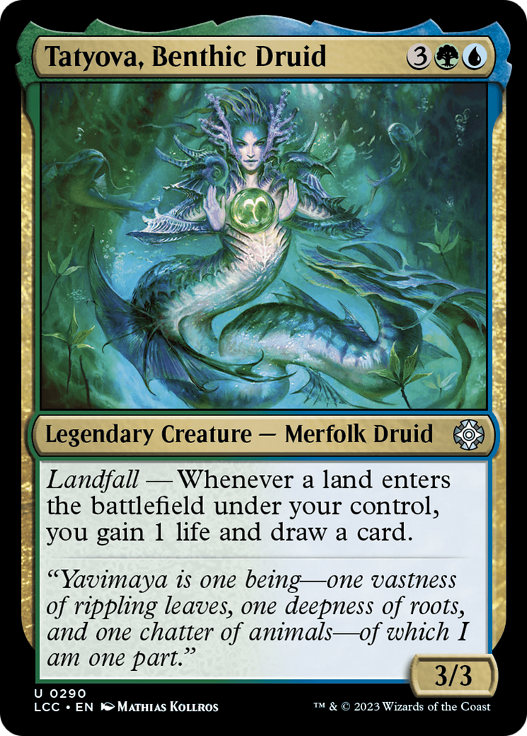 Tatyova, Benthic Druid (290) [The Lost Caverns of Ixalan Commander] - Deck Out Gaming