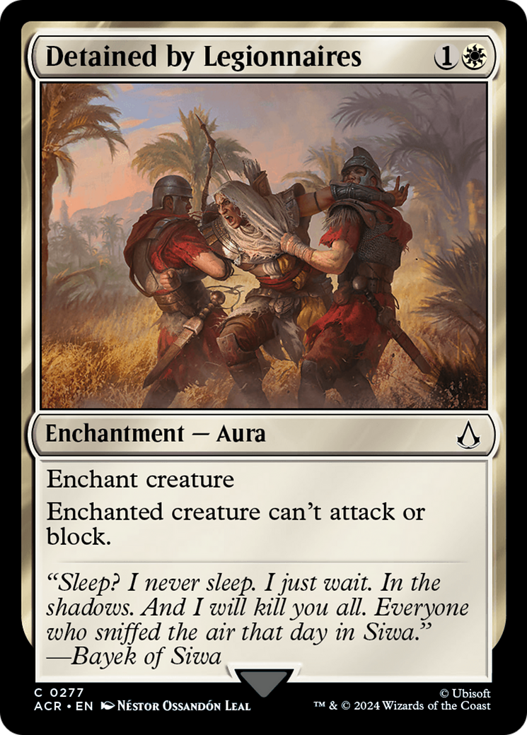 Detained by Legionnaires (277) [Assassin's Creed] foil - Deck Out Gaming