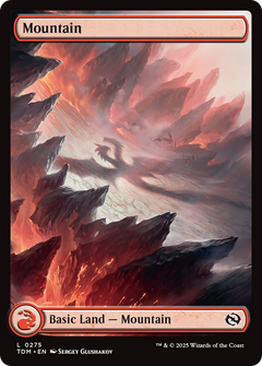 Mountain (0275) (275) [Tarkir: Dragonstorm] foil - Deck Out Gaming