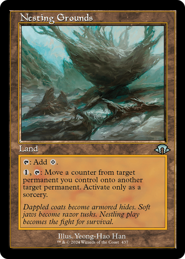 Nesting Grounds (Retro Frame) (437) [Modern Horizons 3] foil - Deck Out Gaming