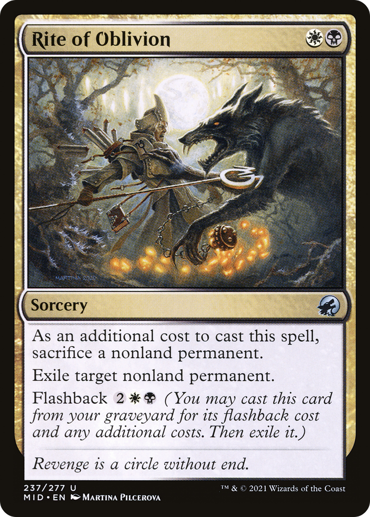 Rite of Oblivion (237) [Innistrad: Midnight Hunt] - Deck Out Gaming