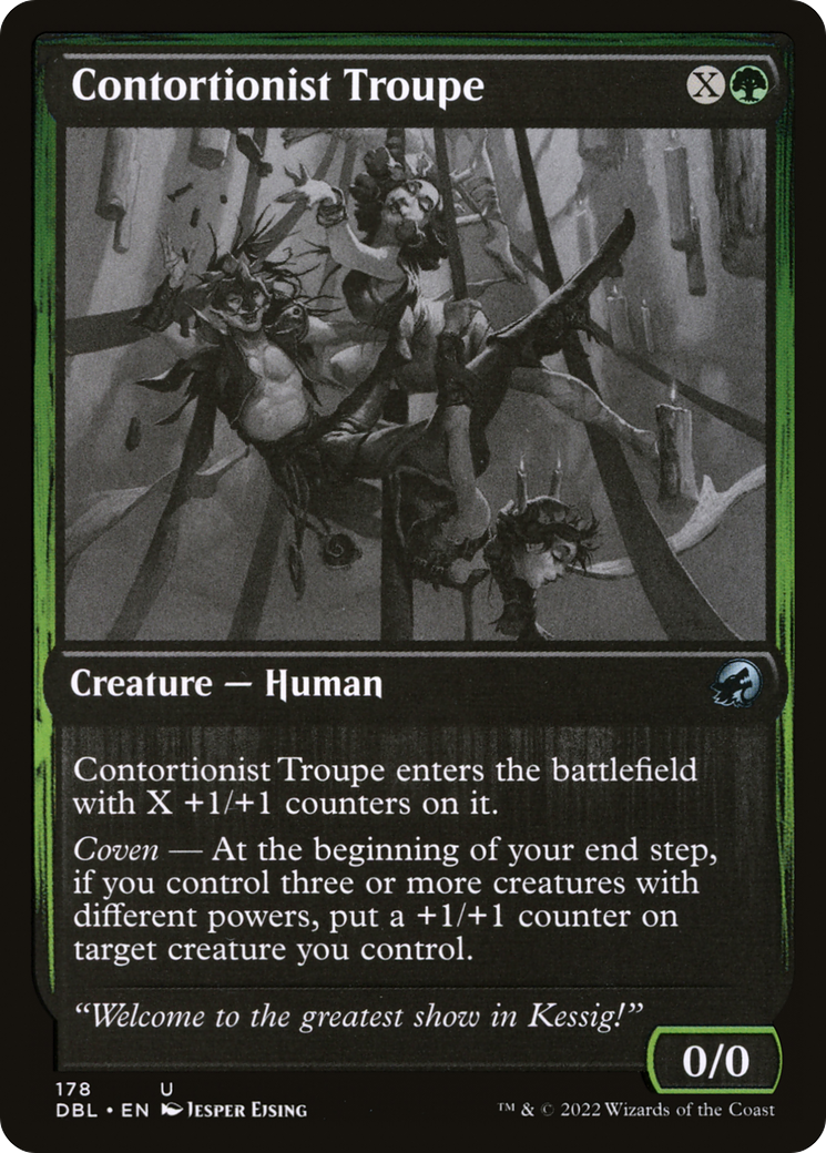 Contortionist Troupe (178) [Innistrad: Double Feature] foil - Deck Out Gaming