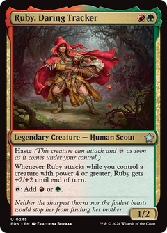 Ruby, Daring Tracker (245) [Foundations] - Deck Out Gaming