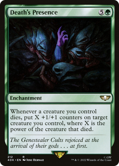 Death's Presence (212) [Warhammer 40,000 Commander] - Deck Out Gaming