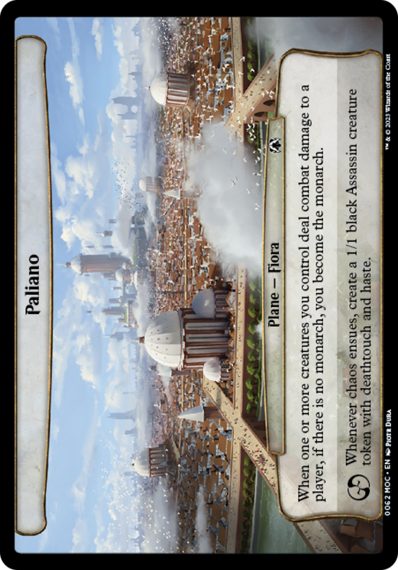 Paliano (62) [March of the Machine Commander] - Deck Out Gaming