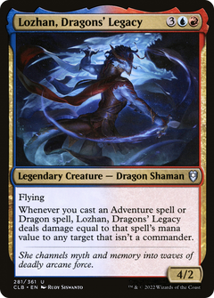 Lozhan, Dragons' Legacy (281) [Commander Legends: Battle for Baldur's Gate] foil - Deck Out Gaming