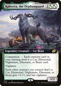 Kaheera, the Orphanguard (Extended Art) (353) [Ikoria: Lair of Behemoths] foil - Deck Out Gaming