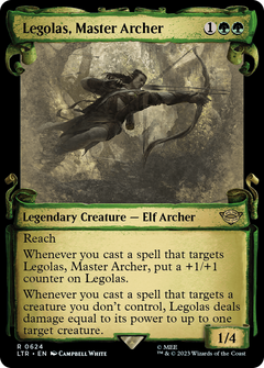 Legolas, Master Archer (Showcase Scrolls) (624) [The Lord of the Rings: Tales of Middle-earth] - Deck Out Gaming