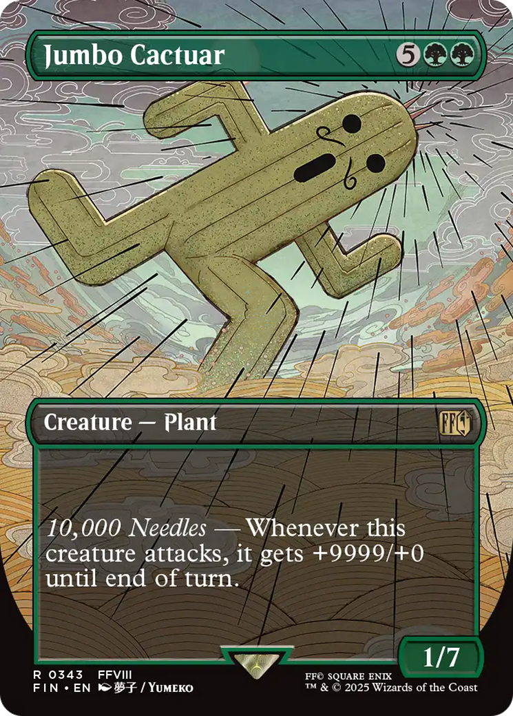 Jumbo Cactuar (343) [FINAL FANTASY] foil - Deck Out Gaming