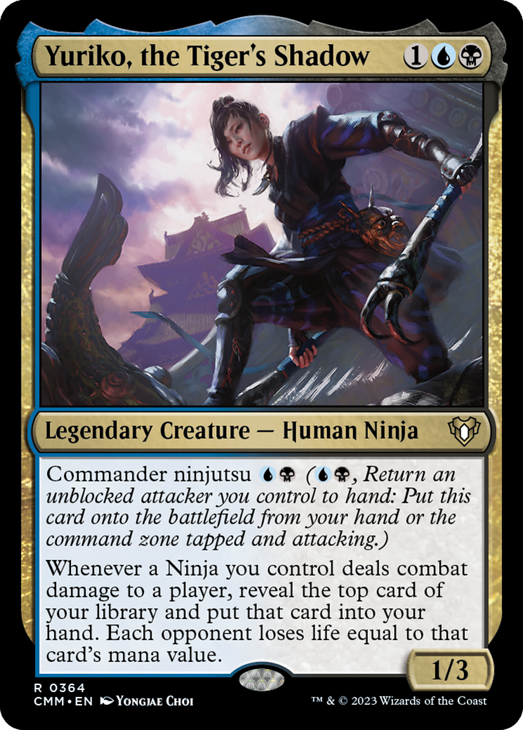 Yuriko, the Tiger's Shadow (364) [Commander Masters] - Deck Out Gaming