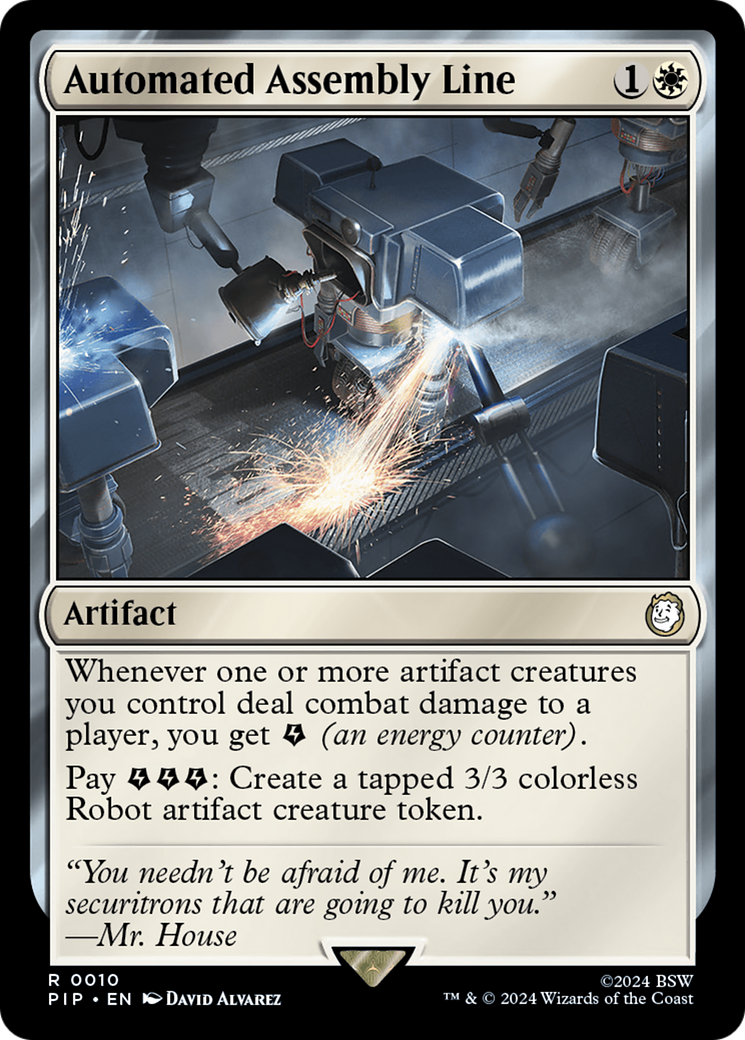 Automated Assembly Line (10) [Fallout] foil - Deck Out Gaming