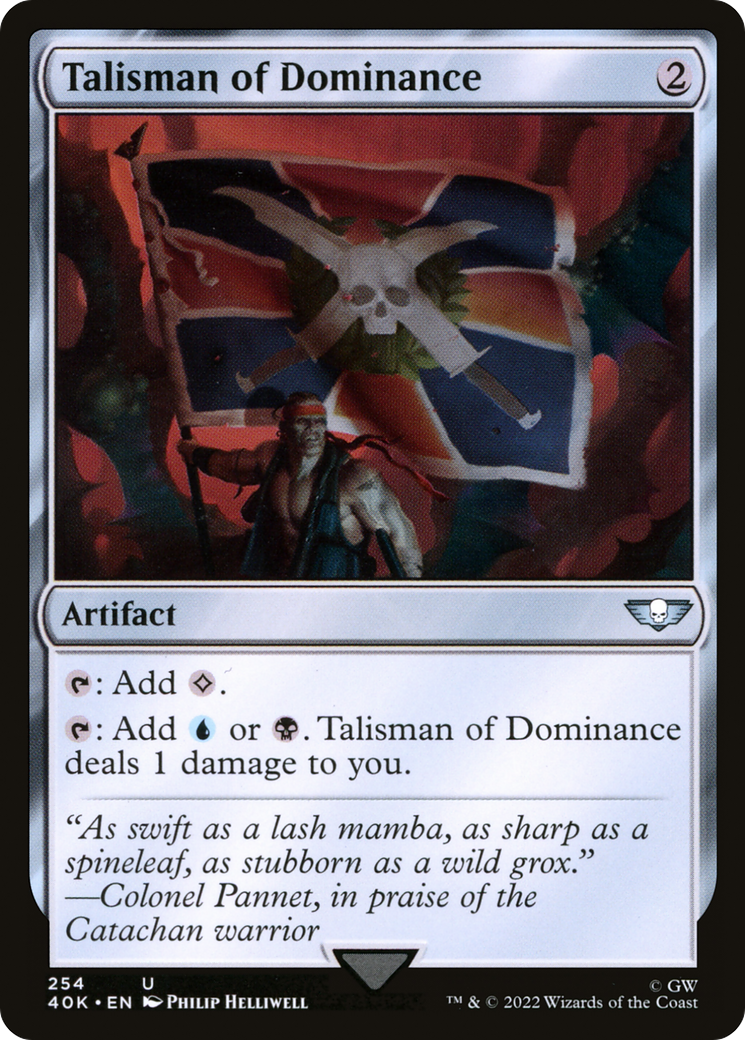 Talisman of Dominance (254) (254) [Universes Beyond: Warhammer 40,000] - Deck Out Gaming