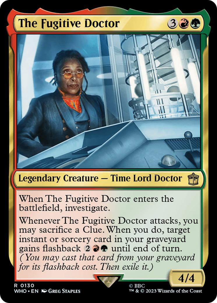 The Fugitive Doctor (130) [Doctor Who] - Deck Out Gaming