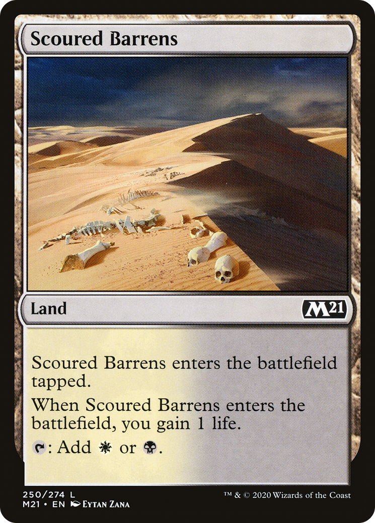 Scoured Barrens (250) [Core Set 2021] - Deck Out Gaming