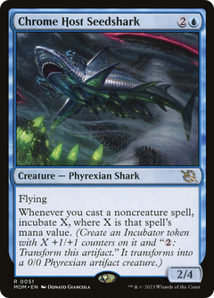 Chrome Host Seedshark (51) [March of the Machine] - Deck Out Gaming