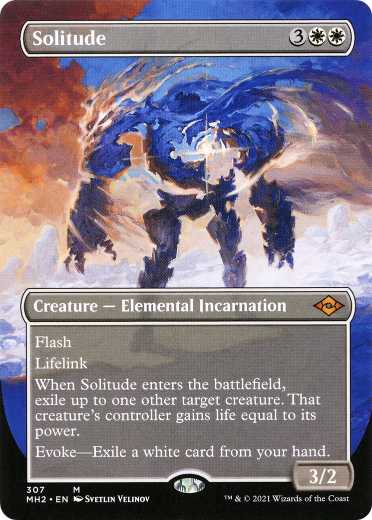 Solitude (Borderless) (307) [Modern Horizons 2] foil - Deck Out Gaming