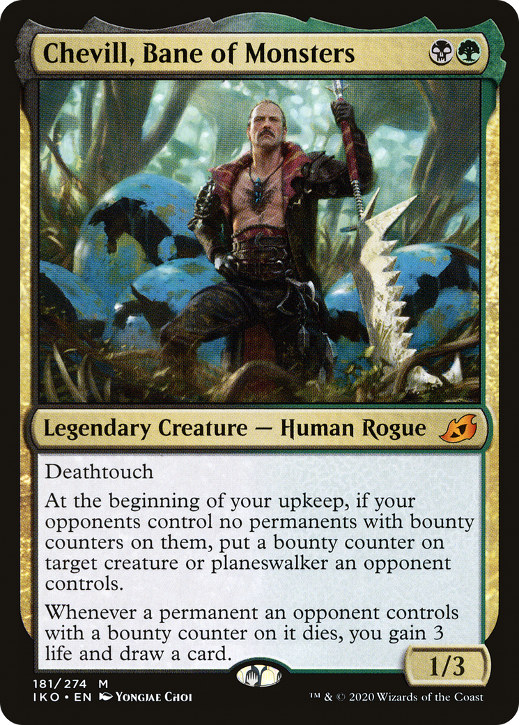 Chevill, Bane of Monsters (181) [Ikoria: Lair of Behemoths] foil - Deck Out Gaming