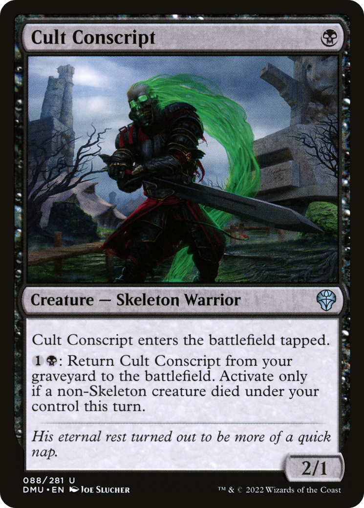 Cult Conscript (88) [Dominaria United] - Deck Out Gaming