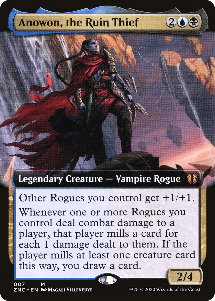 Anowon, the Ruin Thief (Extended Art) (7) [Commander: Zendikar Rising] - Deck Out Gaming