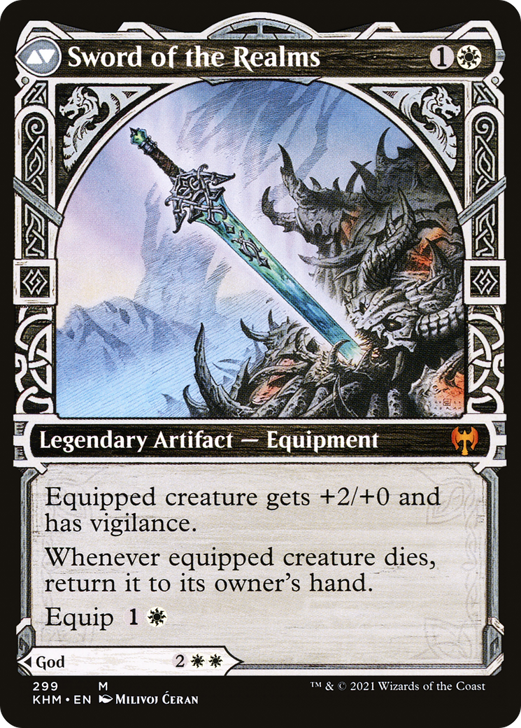 Halvar, God of Battle (Showcase) (299) [Kaldheim] - Deck Out Gaming