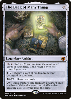 The Deck of Many Things (241) [Adventures in the Forgotten Realms] foil - Deck Out Gaming
