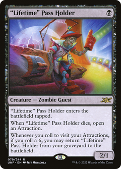 "Lifetime" Pass Holder (79) [Unfinity] - Deck Out Gaming