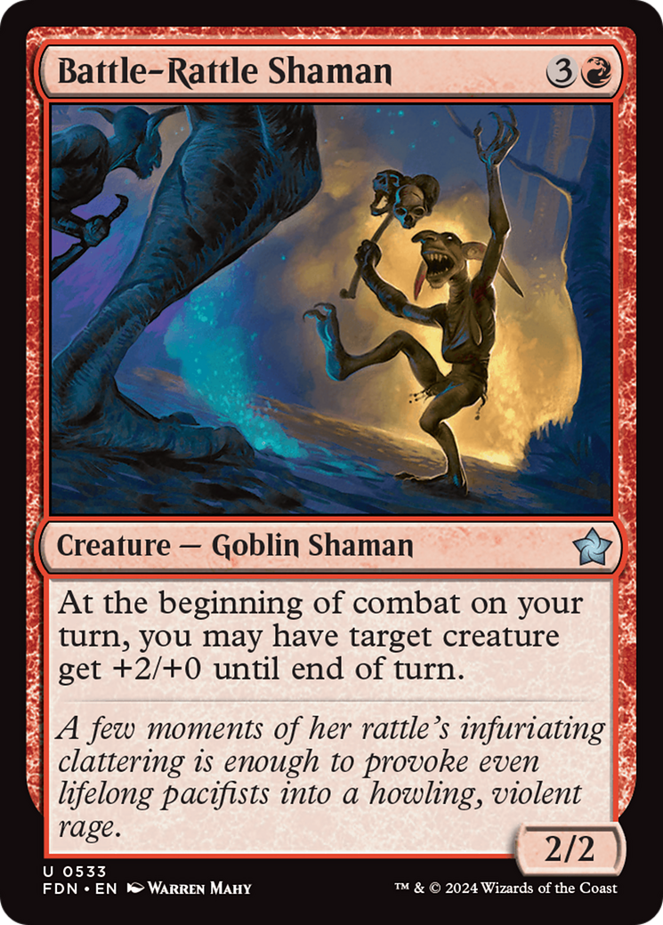 Battle-Rattle Shaman (533) [Foundations] - Deck Out Gaming