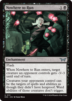 Nowhere to Run (111) [Duskmourn: House of Horror] - Deck Out Gaming
