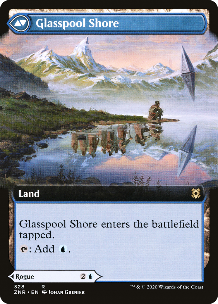 Glasspool Mimic (Extended Art) (328) [Zendikar Rising] - Deck Out Gaming