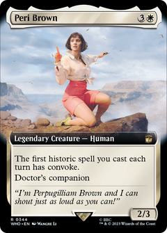 Peri Brown (Extended Art) (344) [Doctor Who] - Deck Out Gaming