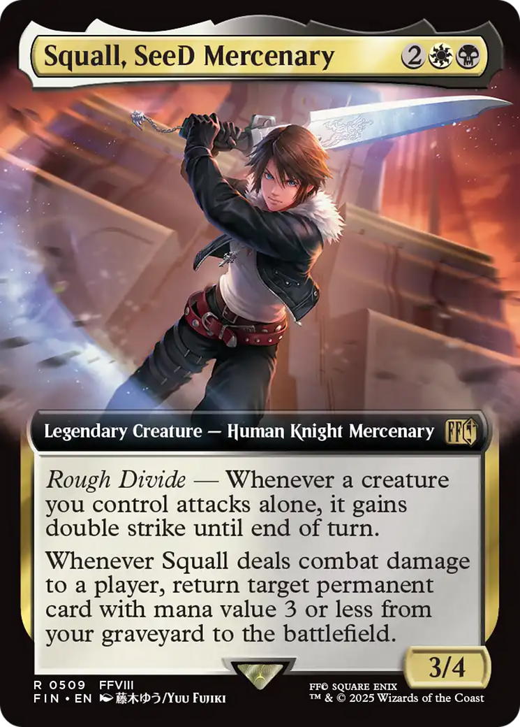Squall, SeeD Mercenary (509) [FINAL FANTASY] - Deck Out Gaming