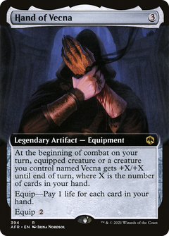 Hand of Vecna (394) [Adventures in the Forgotten Realms] foil - Deck Out Gaming