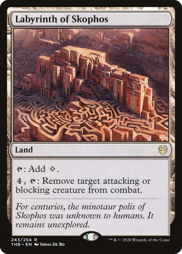 Labyrinth of Skophos (243) [Theros Beyond Death] foil - Deck Out Gaming