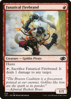 Fanatical Firebrand (528) [Jumpstart 2022] - Deck Out Gaming