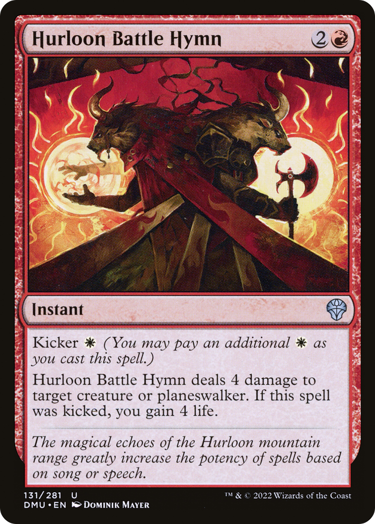 Hurloon Battle Hymn (131) [Dominaria United] foil - Deck Out Gaming