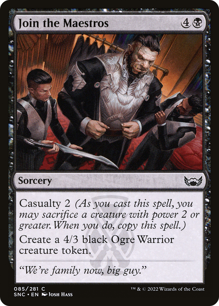 Join the Maestros (85) [Streets of New Capenna] - Deck Out Gaming