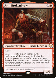 Arni Brokenbrow (120) [Kaldheim] - Deck Out Gaming