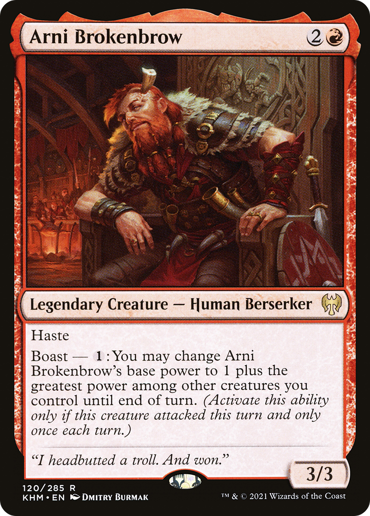Arni Brokenbrow (120) [Kaldheim] - Deck Out Gaming