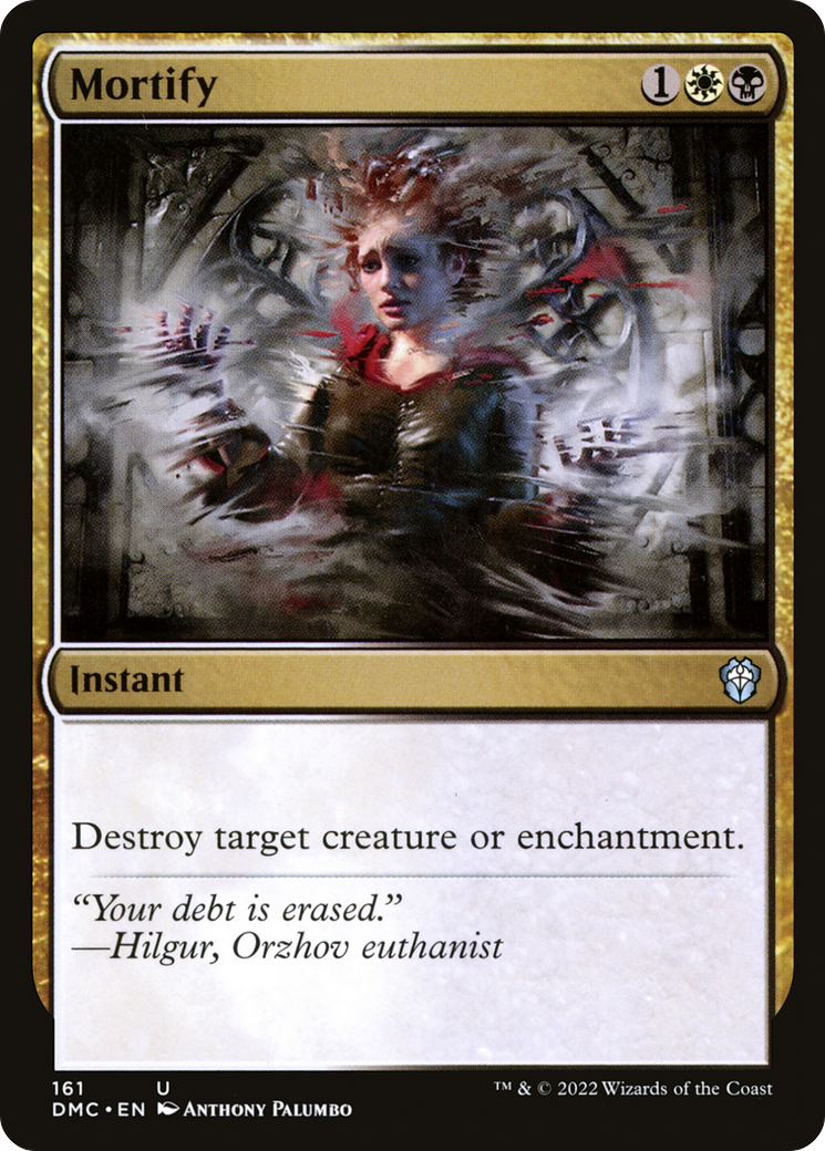 Mortify (161) [Dominaria United Commander] - Deck Out Gaming