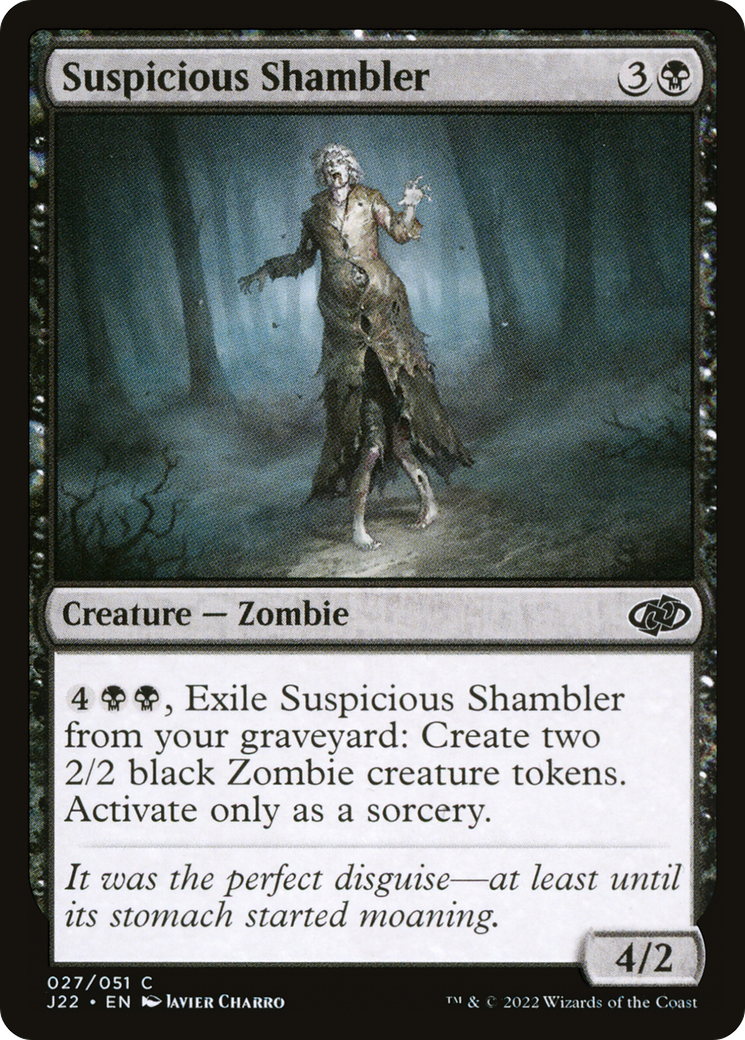 Suspicious Shambler (27) [Jumpstart 2022] - Deck Out Gaming