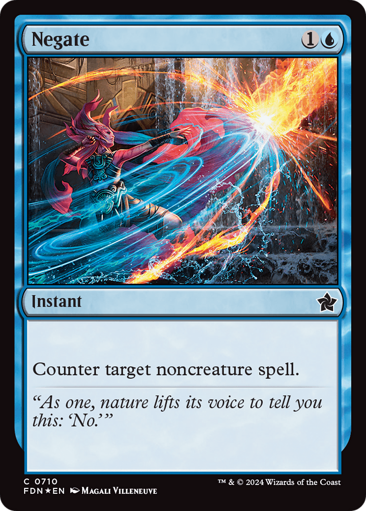 Negate (710) [Foundations] foil - Deck Out Gaming