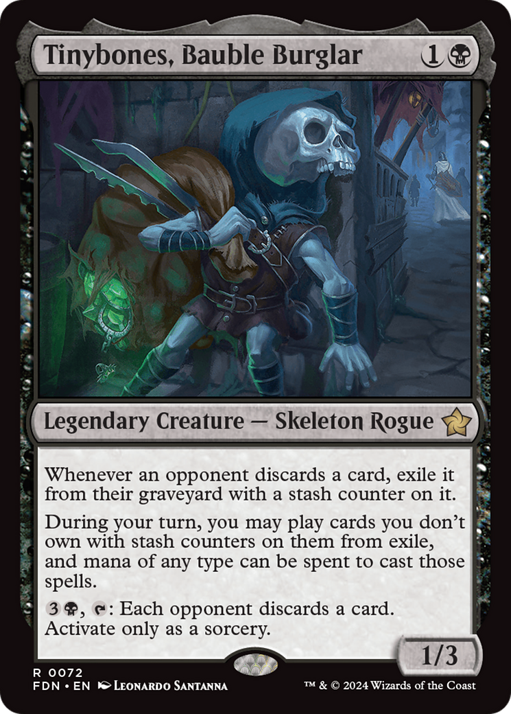 Tinybones, Bauble Burglar (72) [Foundations] - Deck Out Gaming