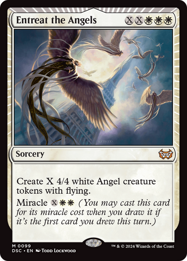 Entreat the Angels (99) [Duskmourn: House of Horror Commander] - Deck Out Gaming