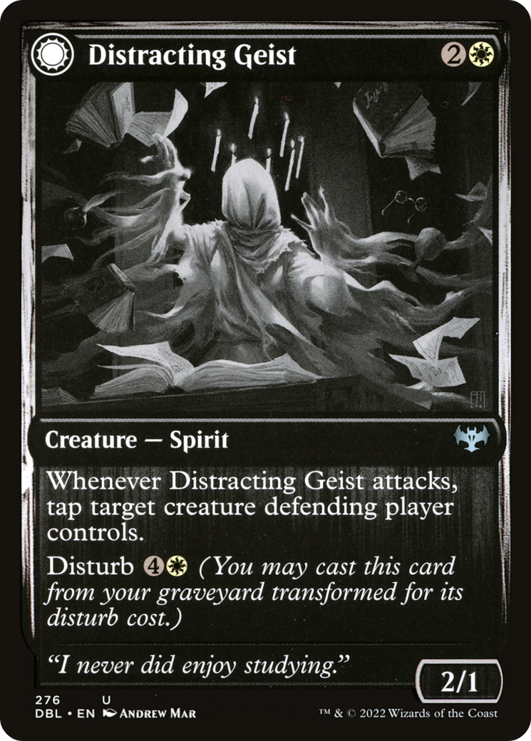 Distracting Geist (276) [Innistrad: Double Feature] - Deck Out Gaming