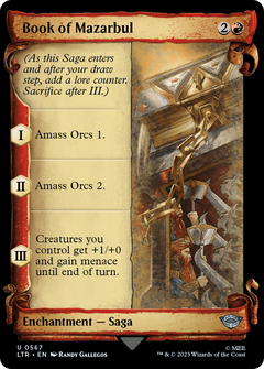 Book of Mazarbul (Showcase Scrolls) (567) [The Lord of the Rings: Tales of Middle-earth] - Deck Out Gaming