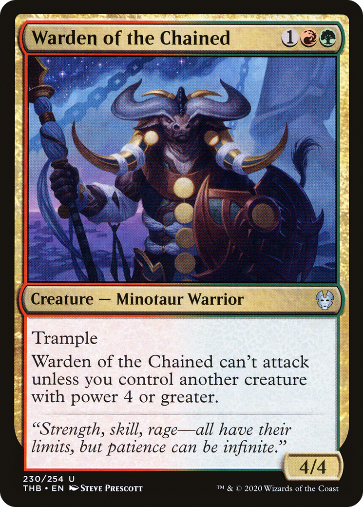 Warden of the Chained (230) [Theros Beyond Death] - Deck Out Gaming