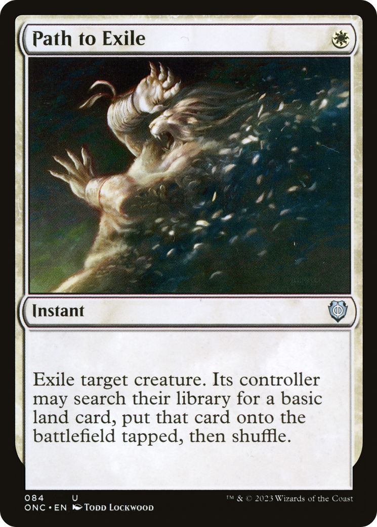 Path to Exile (84) [Commander: Phyrexia: All Will Be One] - Deck Out Gaming