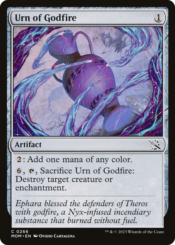 Urn of Godfire (266) [March of the Machine] - Deck Out Gaming