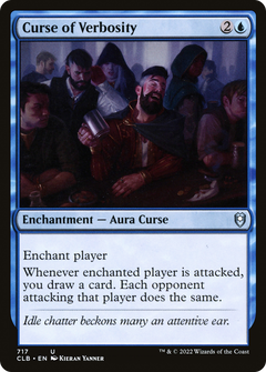 Curse of Verbosity (717) [Commander Legends: Battle for Baldur's Gate] - Deck Out Gaming