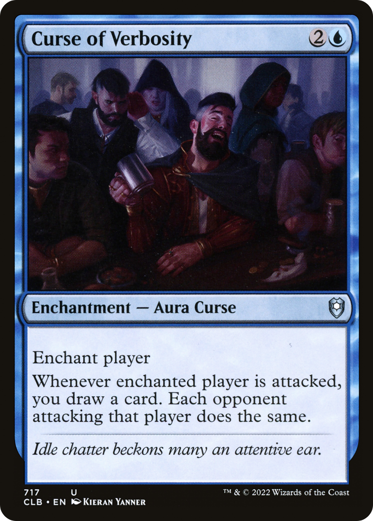 Curse of Verbosity (717) [Commander Legends: Battle for Baldur's Gate] - Deck Out Gaming